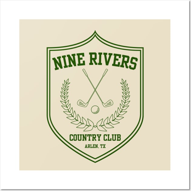 Nine Rivers Country Club Wall Art by Print Lilac